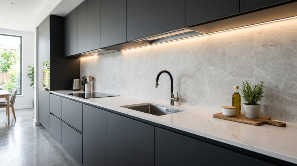 granite backsplash