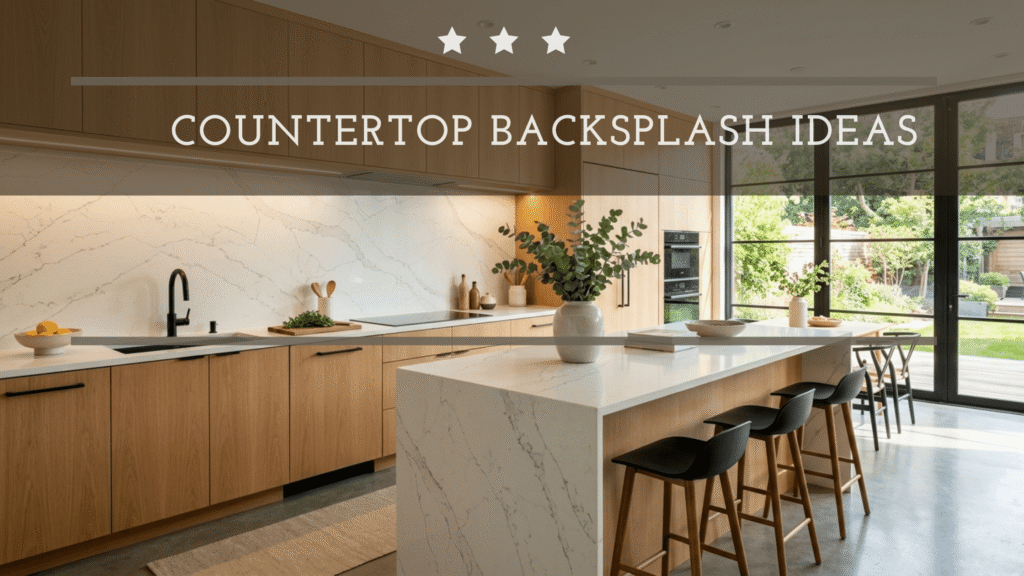 countertop backsplash ideas